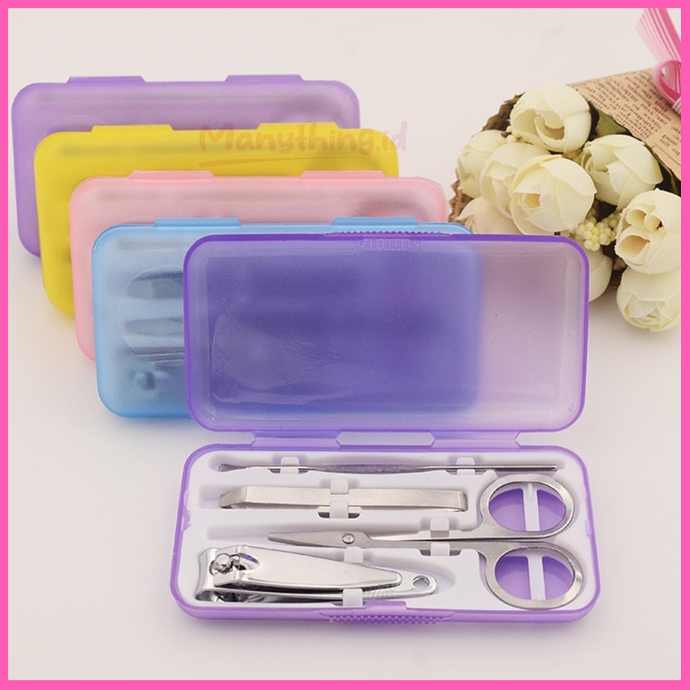 Manicure Pedicure Set 4in1 Alat Pemotong Kuku