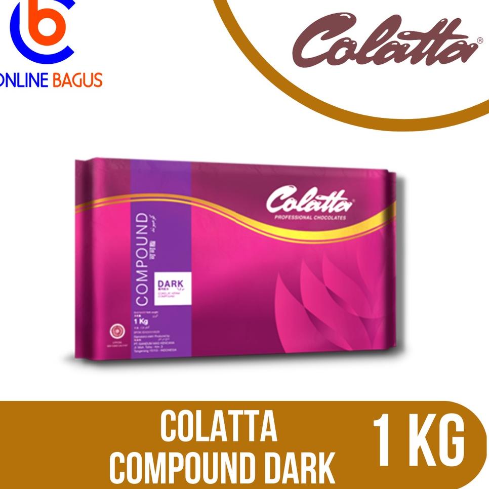 

◄ Coklat Batang - Colatta Dark Chocolate Compound 1kg ♂