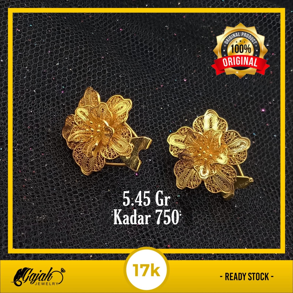 Anting Emas 17K - 5.45 Gr Kadar 750 - 4468