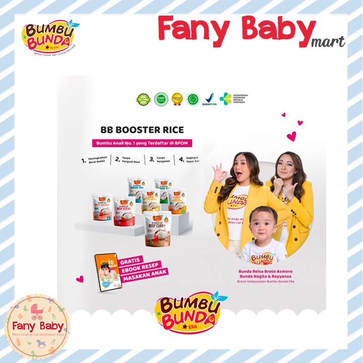 BUMBU BUNDA ELIA BB BOOSTER RICE - BOOSTER BERAS MPASI