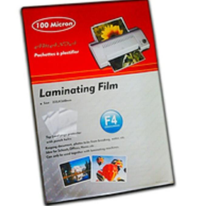 

Sale** PLASTIK LAMINATING F4 / LAMINATING FOLIO 100 MICRON AMANDA frgr0