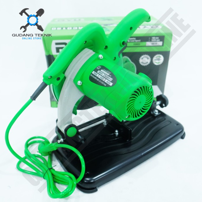 Mesin Cut Off Saw Potong Besi Aluminium Listrik 7&quot; RCO180 RYU / Electric Cutting Wheel Gergaji Potong Besi Aluminium 7 Inch RCO180 RYU