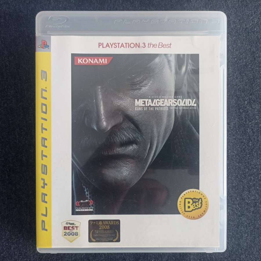 BD PS3 Kaset Game MGS Metal Gear Solid 4