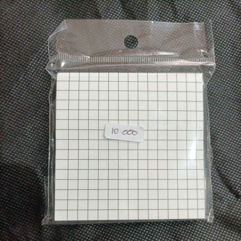 

Sticky Note Grid Putih