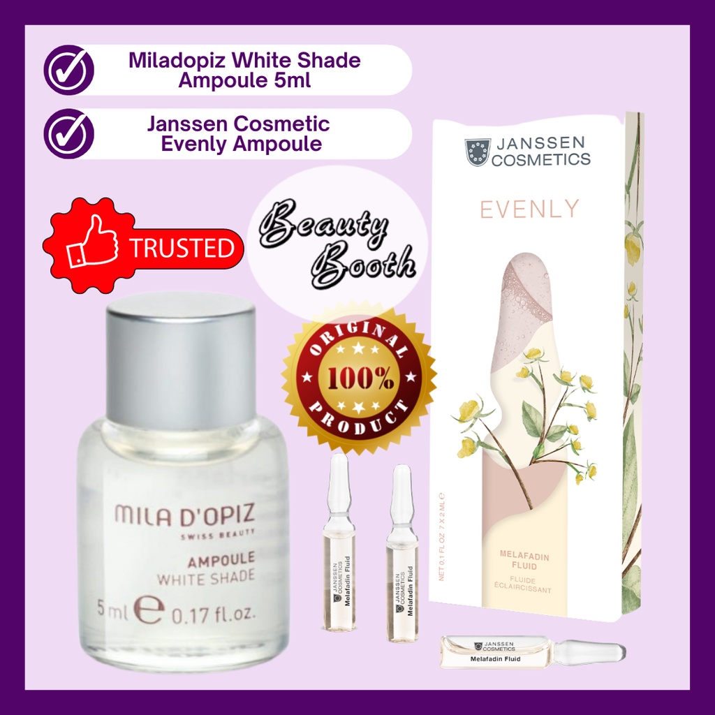 MILADOPIZ White Shade Ampoule 5ml + Janssen Eveny Ampoule