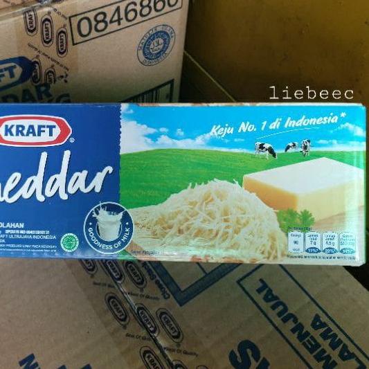 

☺ Kraft Cheddar / Keju Kraft Cheddar 2KG ✭