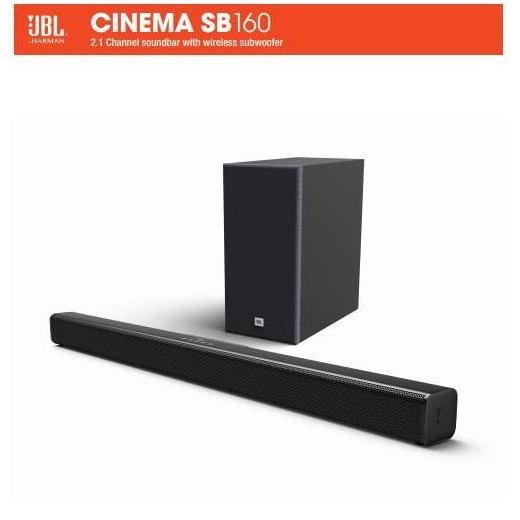 Sound Jbl Cinema Sb160 2.1 Channel Soundbar With Wireless Subwoofer