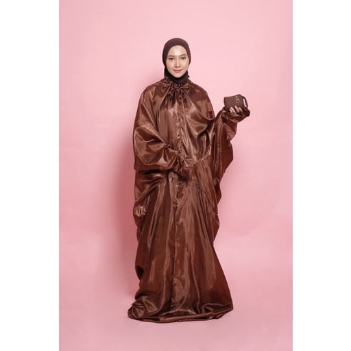 Mukena Travel Kecil / Mukena Traveling / Mukena Muri - Terusan Botol