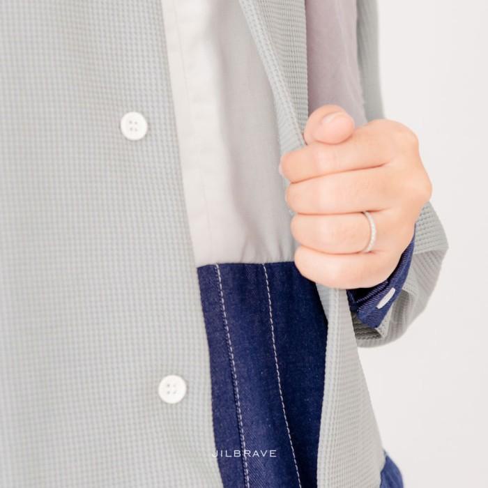 Ruby Dress Jilbrave Warna Soft Turquoise Best Seller