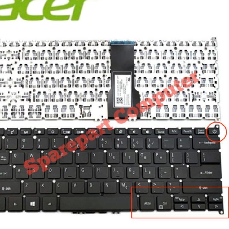 Grosir Ekonomis Keyboard Laptop Acer Aspire 5 A514-53 A514-52G A514-54 A514-54G Series ON / OF