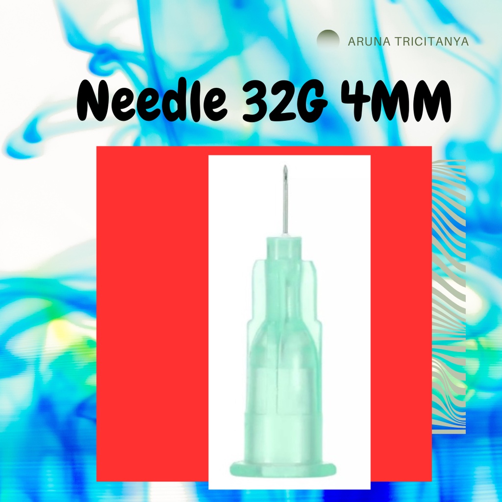 Needle Crystal 5 Pin 9 Pin 1 Pin  Jarum Crystal 5 Pin 9 Pin Meso Messo Syringe 5cc