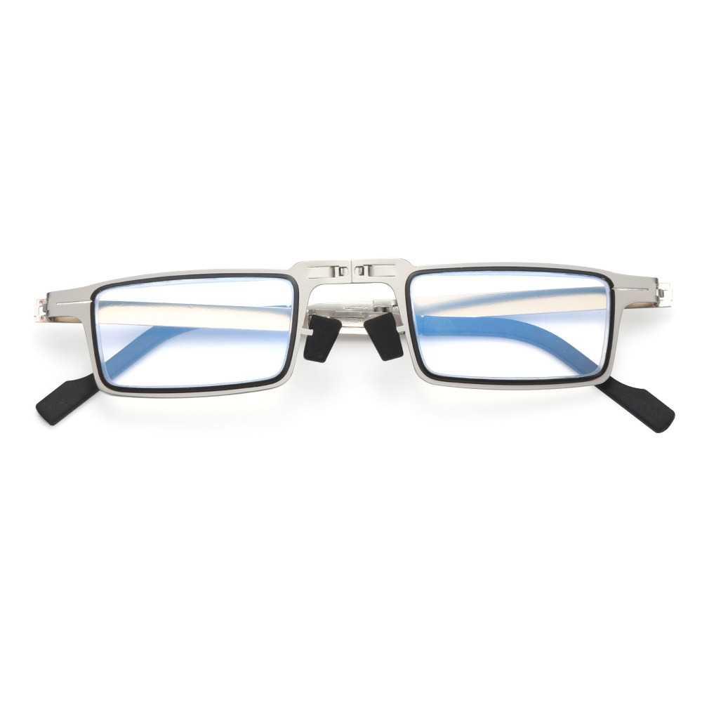 Kacamata Baca Rabun Dekat Folding Glasses Anti Blue Light - F400 - Black