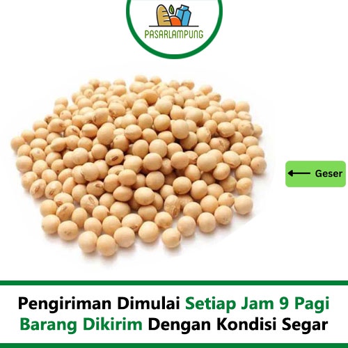 Kacang Kedelai Segar Pasar Lampung