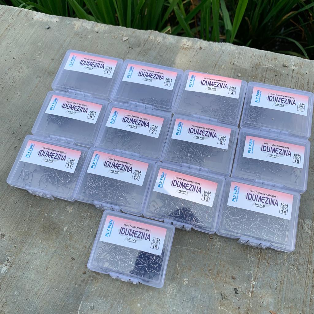 Kail Tajam Idumezina 1054 Ply Fish isi 100 pcs Ukuran Kecil