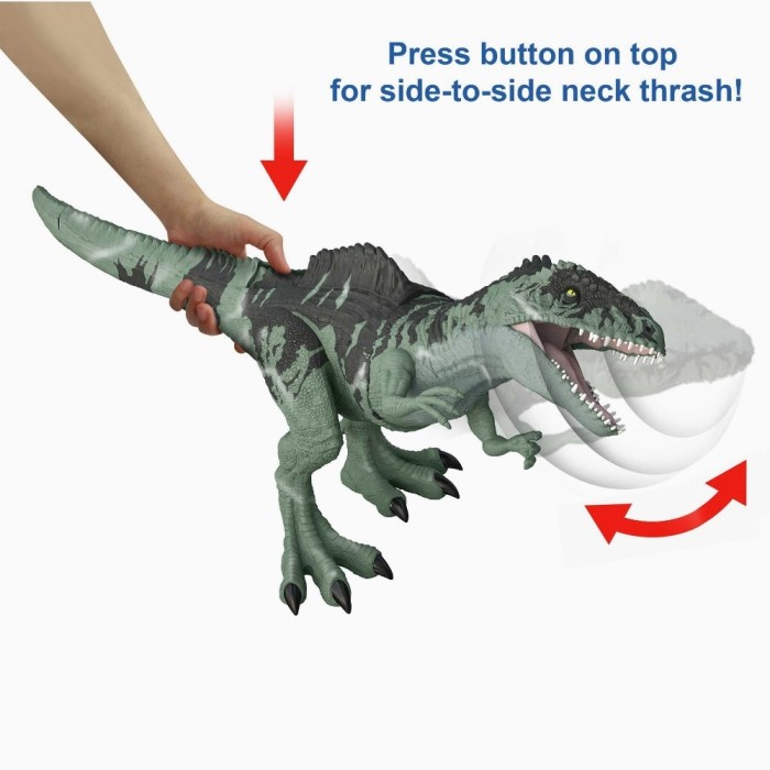 Jurassic World Dominion Strike N Roar Giganotosaurus Original Mattel #Original