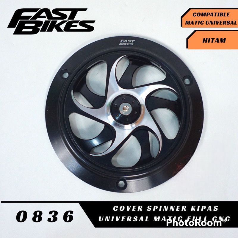 Cnc Cover Pelindung Kipas Radiator Mesin Motor Engine Cooling Fan Kipas Radiator Untuk Vespe Sprint Primavera(polos) 125 150