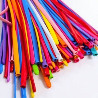 Balon karet latex pentil /Balon Latex Cacing