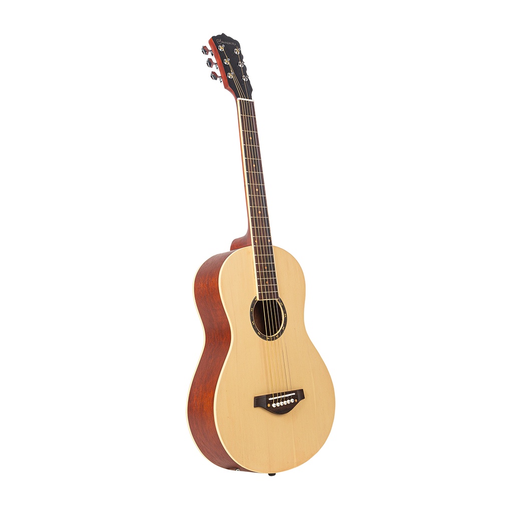 Gitar Akustik Parlor Mandalika P1-NT Gitar 3/4