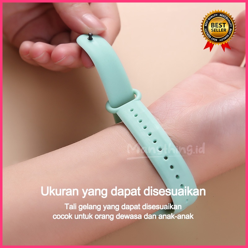 GELANG Anti Nyamuk BAYI / ANAK Gambar Lucu Kartun Untuk Baby dan Anak / JAM anti nyamuk anak