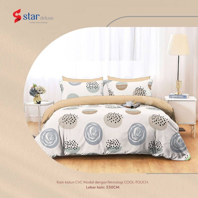 sprei katun anti geser STAR DELUXE