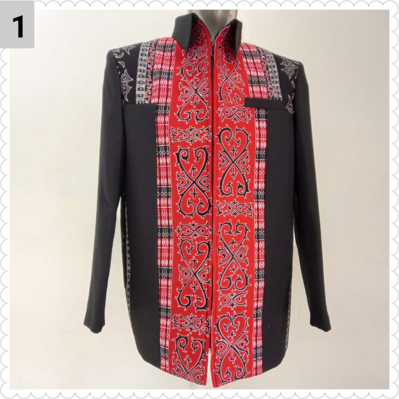 Jas jaket ulos Sumateta / jas jaket formal ulos / jas semi jaket ulos katun