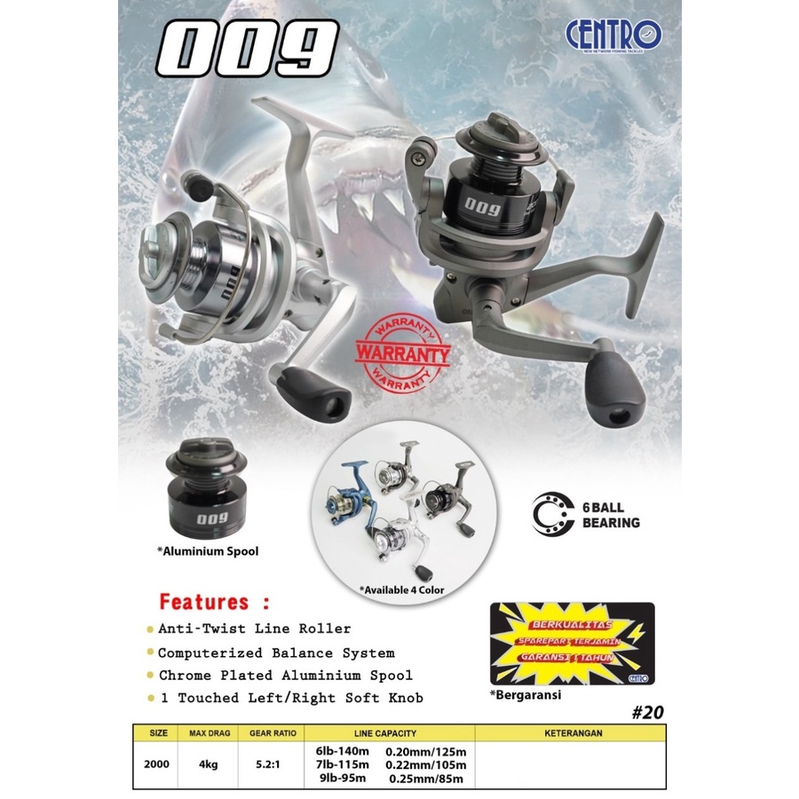 REEL CENTRO 009 2000