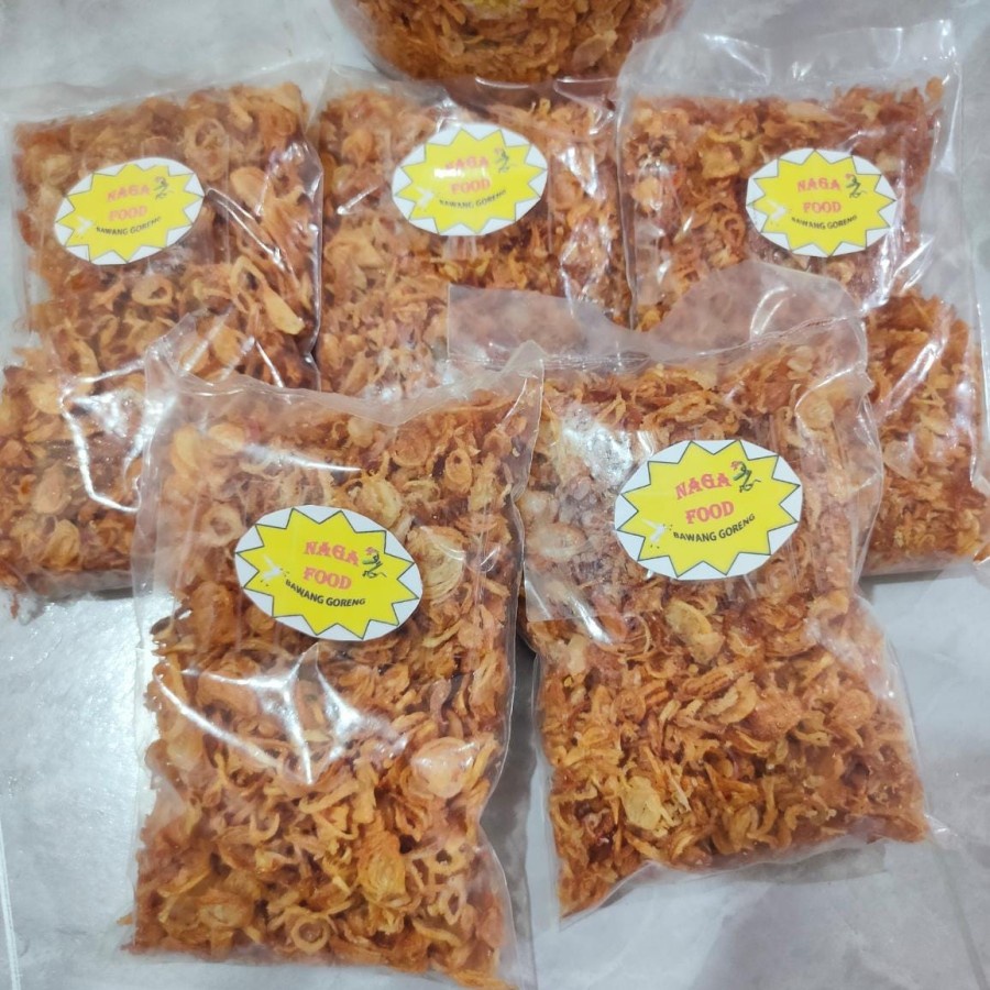 BAWANG GORENG HOME MADE 100GR / 100GRAM GURIH DAN RENYAH MANTUL