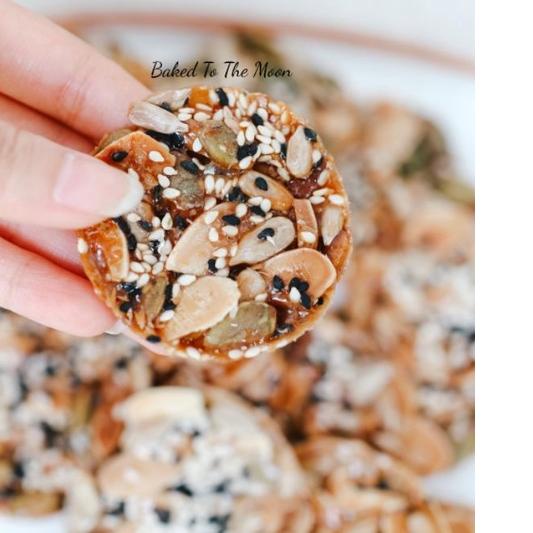 

✯ HAMPER Caramel Seed Cookies / Healthy Snacks ۩