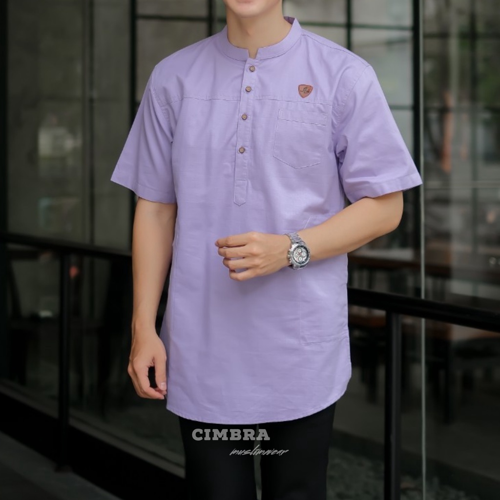 Baju Kurta Pakistan Pria Lengan Pendek - Kurta Pakistan Sigaret