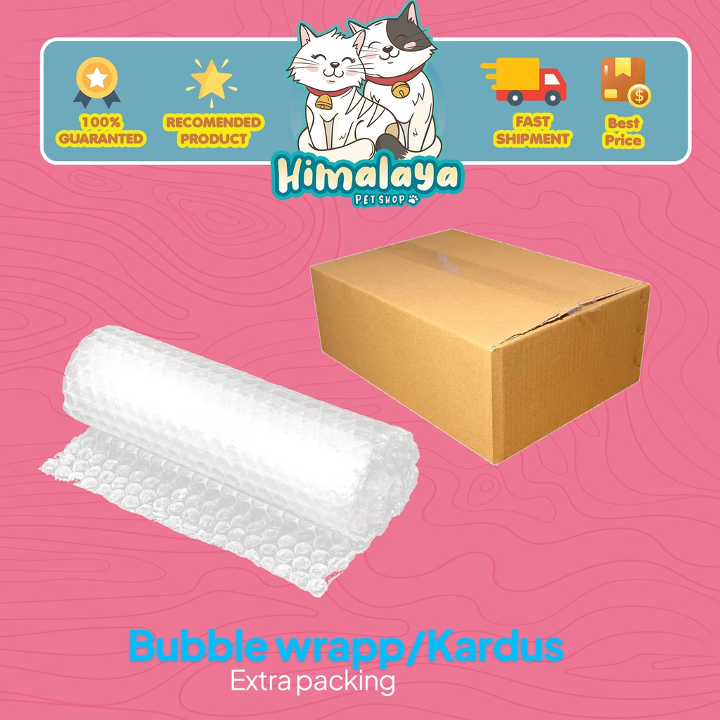 

Extra packing Bubble wrap - Kardus