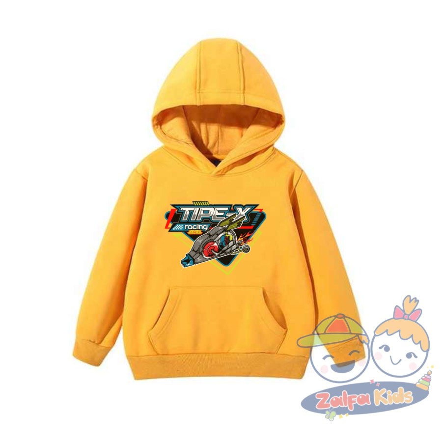JAKET HOODIE SWEATER ANAK ANAK LAKI-LAKI & PEREMPUAN TIPE-X TRONDOL RACING