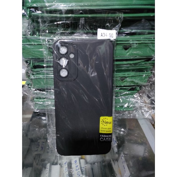 Softcase Samsung A34 5G A05 A05S Silikon Casing Case Macaron Pelindung Pro Camera