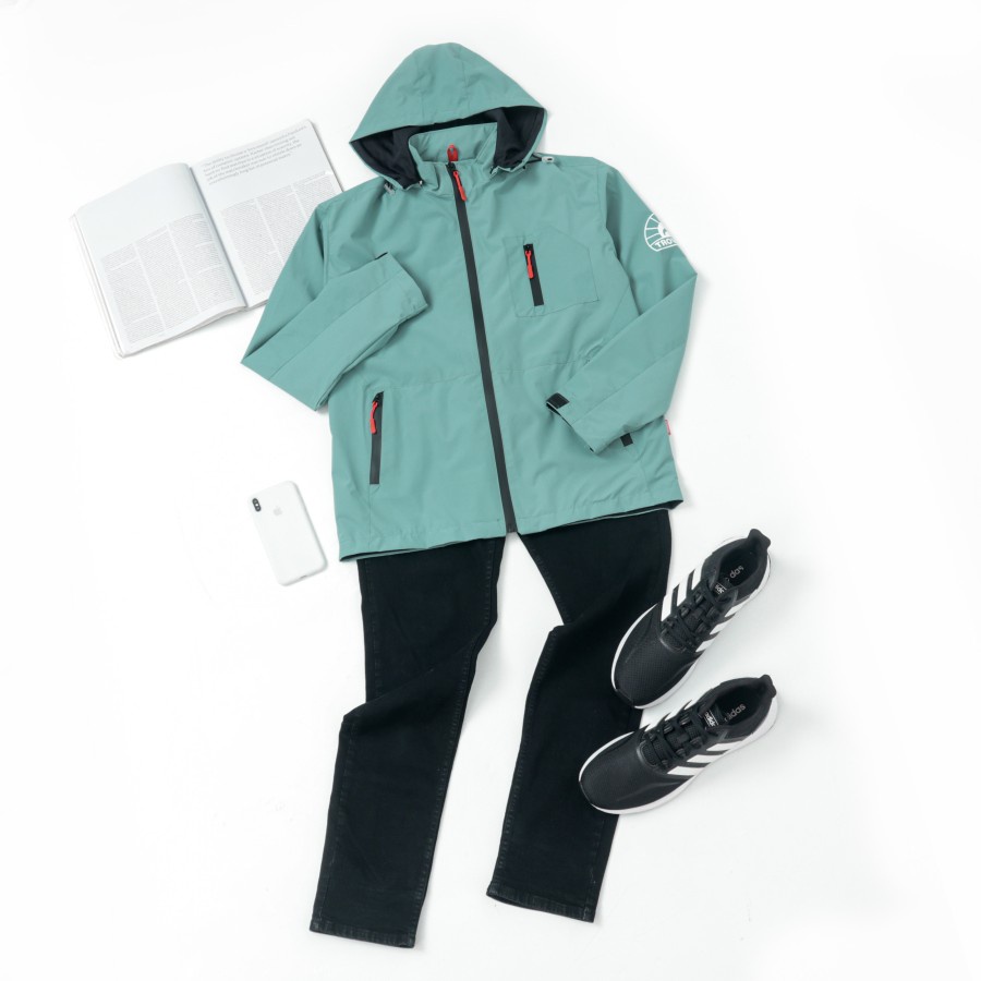 Jacket Outdoor Goretex Waterproof Premium Victory Series Mint