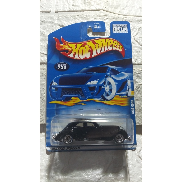 HOT WHEELS 1935 CORD HITAM