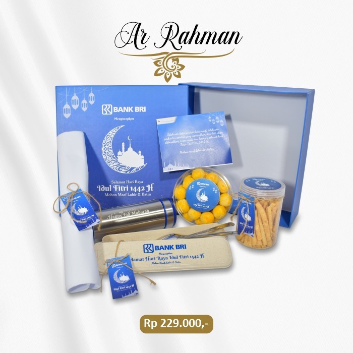 

Parsel Ramadan/ Hardbox Kue Kering/ Idul Fitri Hampers (An Nasr)