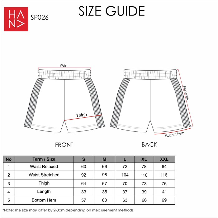 Hana Fashion - Ayesha Short Pants Celana Pendek Wanita - SP026