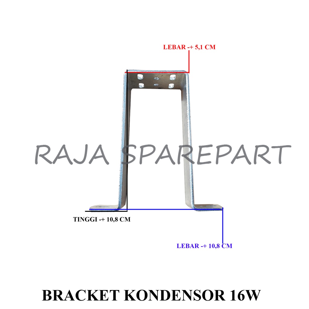 Bracket Motor Fan Alco / Dudukan Motor Fan Kondensor Kulkas 16Watt