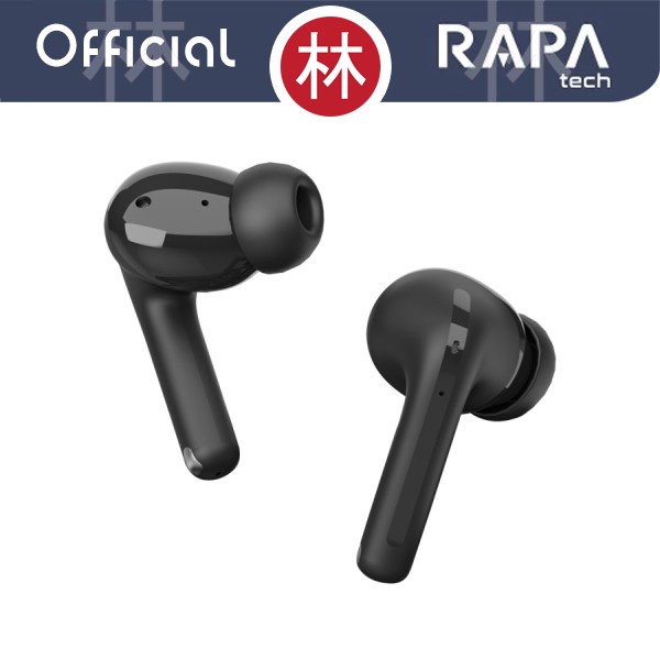 RAPAtech TW2021 - TWS Air Dual ENC Crystal Clear - 28 Jam BT 5.3 4 Mic