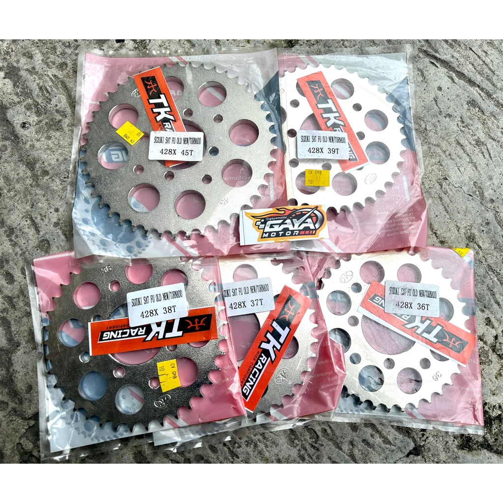 GEAR BELAKANG TK 428 415 SUZUKI SATRIA FU OLD / SATRIA 120 / SMASH / SHOGUN / TORNADO