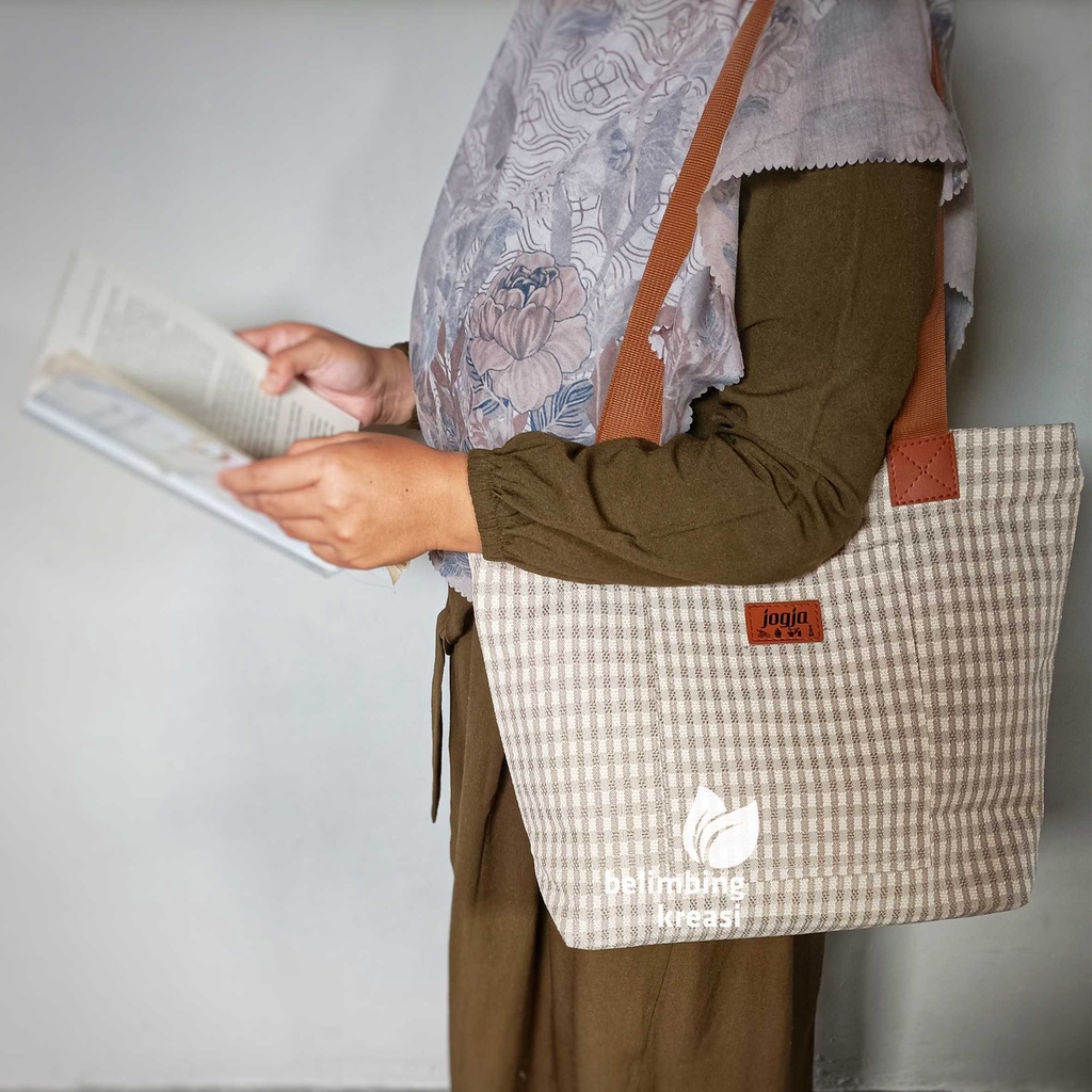 Shoping bag wanita Tas belanja ibu-ibu serbaguna model Totebag korean style Tas jinjing Hand bag bel