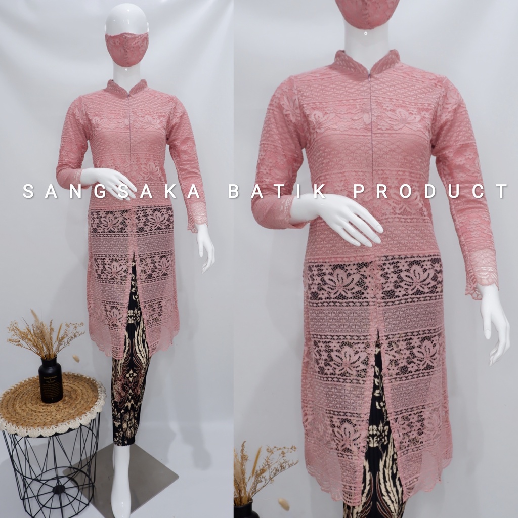 Kebaya Promo/ Kebaya Tunik / Tunik Brokat / Kebaya Modern / Kebaya tile / Kebaya Favorite / Batik Couple