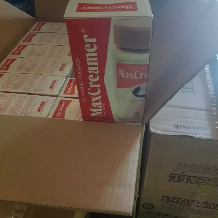 

[Ready-Stock]Cod MAX CREAMER Maxcreamer REFILL Non Dairy Krimer Nabati DUS KARTON 500 g