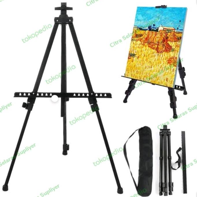 

HARGA DISKON Stand Lukis Standar Holder Papan Kanvas Lukisan Easel Melukis Standing