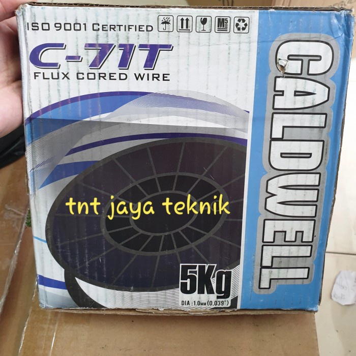 Kawat Las Co Flux Core 1Mm Caldwell 5Kg Wire Co Flux Core 1Mm