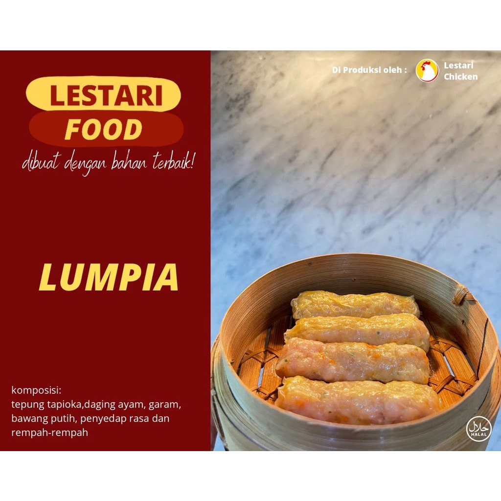 

Lumpia Frozen (isi 8pcs)