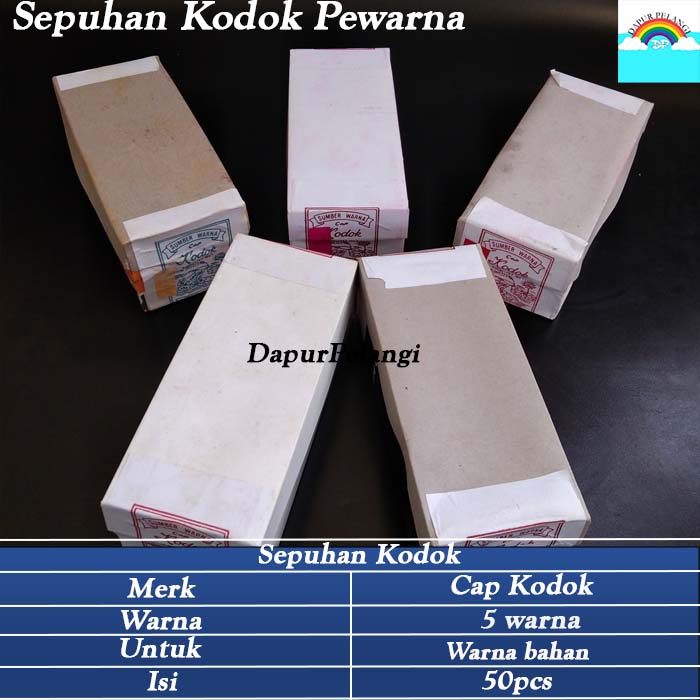 

Sepuhan Pewarna / Pewarna Kain / Pewarna Pakaian