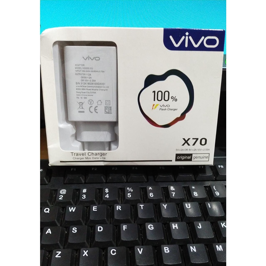 Charger Vivo X70 Fast Charging Ori 99 % Qualcom Quick Charge 3.0
