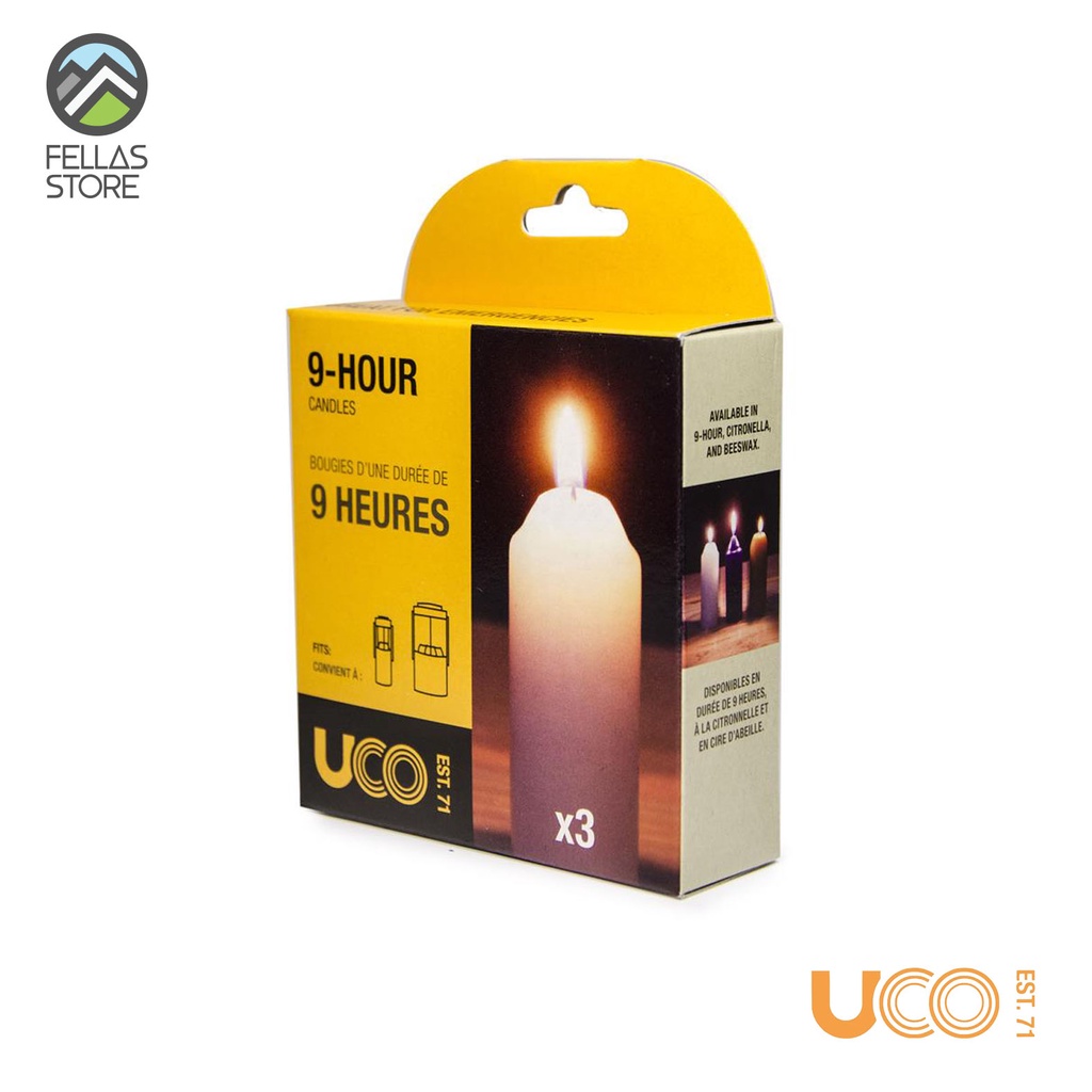 UCO Gear - 9-Hours Candles 3 Pack