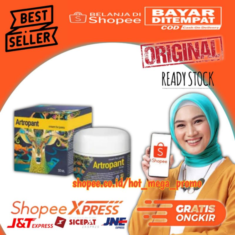 ARTROPANT ASLI 100% ORIGINAL OBAT CREAM MENGATASI NYERI SENDI OTOT URAT KAKU TULANG REMATIK PALING A