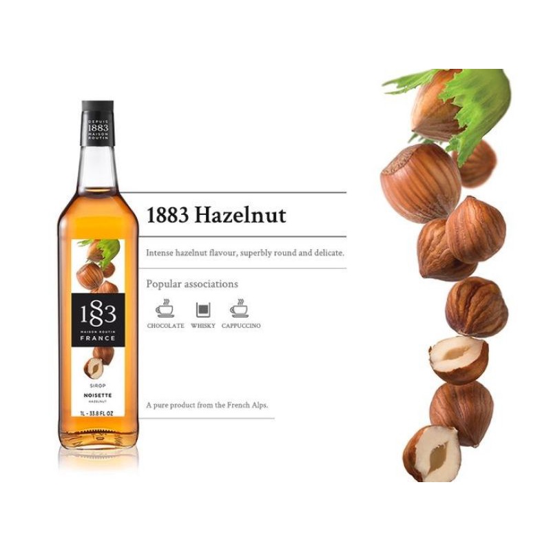 

1883 syrup Hazelnut 1liter